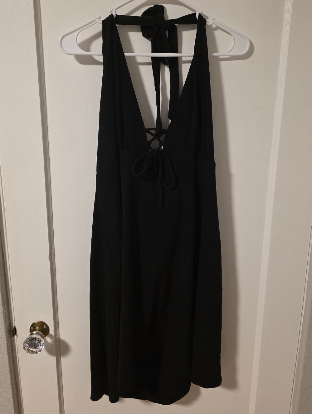 AE Halter Tie Mini Dress